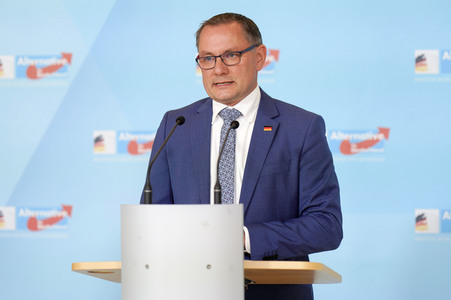 Pressestatement der AfD-Bundestagsfraktion in Berlin