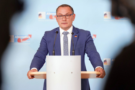 Pressestatement der AfD-Bundestagsfraktion in Berlin