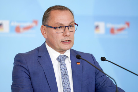 Pressestatement der AfD-Bundestagsfraktion in Berlin