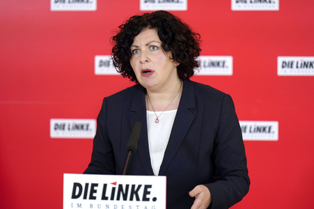 Fraktionssitzung der Linke-Bundestagsfraktion in Berlin