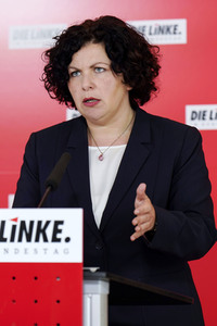 Fraktionssitzung der Linke-Bundestagsfraktion in Berlin