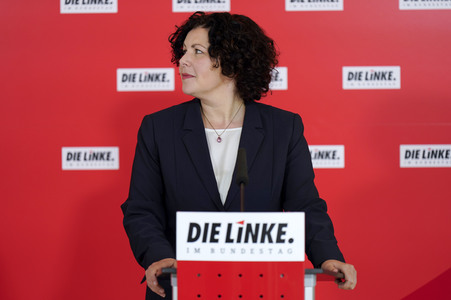 Fraktionssitzung der Linke-Bundestagsfraktion in Berlin