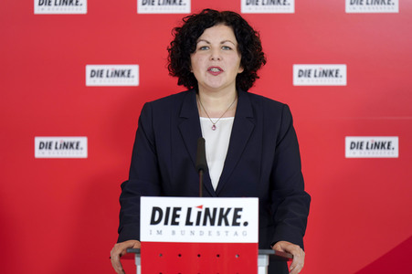 Fraktionssitzung der Linke-Bundestagsfraktion in Berlin