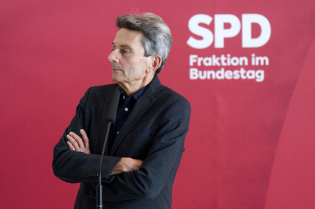 Pressestatement der SPD-Bundestagsfraktion in Berlin