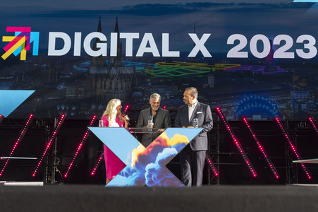 George Clooney auf der DIGITAL X 2023 in Köln