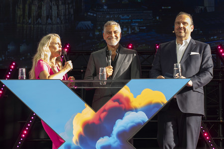 George Clooney auf der DIGITAL X 2023 in Köln