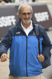 Ankunft von Gustavo Zerbino auf dem San Sebastian International Film Festival 2023