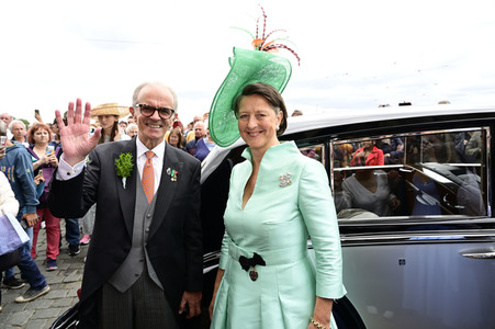 Trauung von Maria Teresita Prinzessin von Sachsen und Graf Beryl Alexandre de Saporta in Dresden