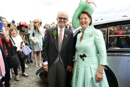 Trauung von Maria Teresita Prinzessin von Sachsen und Graf Beryl Alexandre de Saporta in Dresden