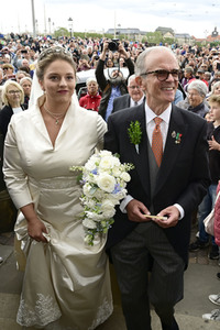 Trauung von Maria Teresita Prinzessin von Sachsen und Graf Beryl Alexandre de Saporta in Dresden