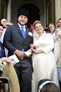 Trauung von Maria Teresita Prinzessin von Sachsen und Graf Beryl Alexandre de Saporta in Dresden