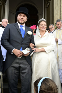 Trauung von Maria Teresita Prinzessin von Sachsen und Graf Beryl Alexandre de Saporta in Dresden