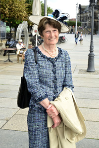 Empfang anlässlich der Trauung von Maria Teresita Prinzessin von Sachsen und Graf Beryl Alexandre de Saporta in Dresden