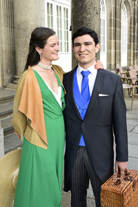 Empfang anlässlich der Trauung von Maria Teresita Prinzessin von Sachsen und Graf Beryl Alexandre de Saporta in Dresden