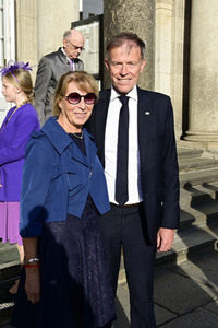 Empfang anlässlich der Trauung von Maria Teresita Prinzessin von Sachsen und Graf Beryl Alexandre de Saporta in Dresden