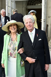 Empfang anlässlich der Trauung von Maria Teresita Prinzessin von Sachsen und Graf Beryl Alexandre de Saporta in Dresden