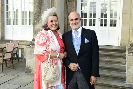 Empfang anlässlich der Trauung von Maria Teresita Prinzessin von Sachsen und Graf Beryl Alexandre de Saporta in Dresden
