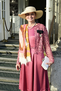 Empfang anlässlich der Trauung von Maria Teresita Prinzessin von Sachsen und Graf Beryl Alexandre de Saporta in Dresden