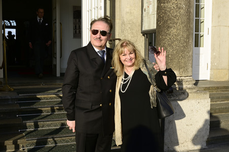 Empfang anlässlich der Trauung von Maria Teresita Prinzessin von Sachsen und Graf Beryl Alexandre de Saporta in Dresden