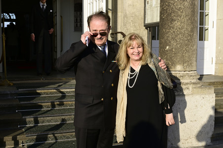 Empfang anlässlich der Trauung von Maria Teresita Prinzessin von Sachsen und Graf Beryl Alexandre de Saporta in Dresden