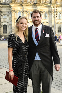 Empfang anlässlich der Trauung von Maria Teresita Prinzessin von Sachsen und Graf Beryl Alexandre de Saporta in Dresden