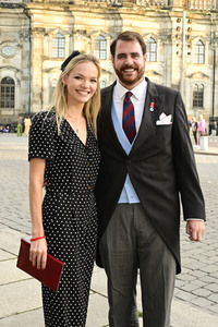 Empfang anlässlich der Trauung von Maria Teresita Prinzessin von Sachsen und Graf Beryl Alexandre de Saporta in Dresden
