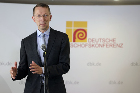 Auftakt-Pressekonferenz zur Herbst-Vollversammlung der Deutschen Bischofskonferenz in Naurod
