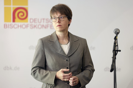 Auftakt-Pressekonferenz zur Herbst-Vollversammlung der Deutschen Bischofskonferenz in Naurod