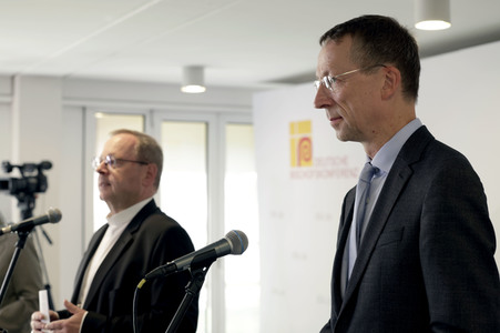 Auftakt-Pressekonferenz zur Herbst-Vollversammlung der Deutschen Bischofskonferenz in Naurod