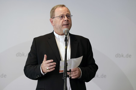 Auftakt-Pressekonferenz zur Herbst-Vollversammlung der Deutschen Bischofskonferenz in Naurod