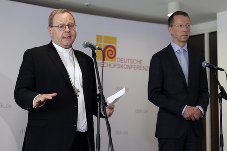 Auftakt-Pressekonferenz zur Herbst-Vollversammlung der Deutschen Bischofskonferenz in Naurod