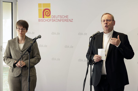 Auftakt-Pressekonferenz zur Herbst-Vollversammlung der Deutschen Bischofskonferenz in Naurod