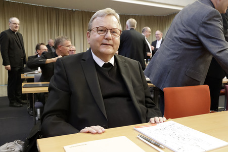 Pressetermin zur Herbst-Vollversammlung der Deutschen Bischofskonferenz in Naurod