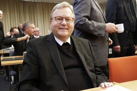 Pressetermin zur Herbst-Vollversammlung der Deutschen Bischofskonferenz in Naurod