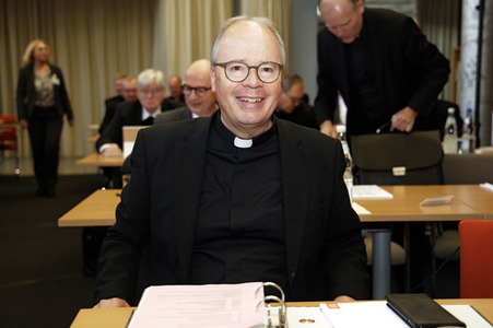 Pressetermin zur Herbst-Vollversammlung der Deutschen Bischofskonferenz in Naurod