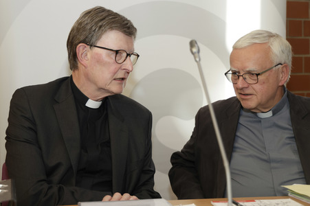 Pressetermin zur Herbst-Vollversammlung der Deutschen Bischofskonferenz in Naurod