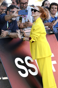 Ankunft von Jessica Chastain auf dem San Sebastian International Film Festival 2023