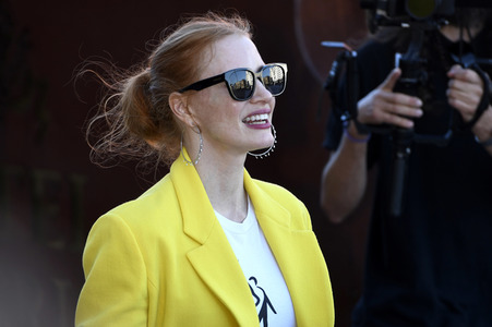 Ankunft von Jessica Chastain auf dem San Sebastian International Film Festival 2023