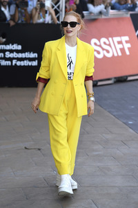 Ankunft von Jessica Chastain auf dem San Sebastian International Film Festival 2023