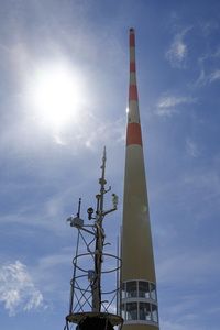 Auf dem Berg Säntis an der Schwägalp