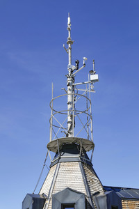 Auf dem Berg Säntis an der Schwägalp