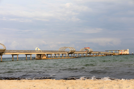 Die Seebrücke in Kellenhusen
