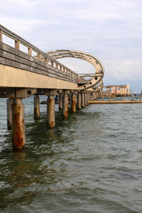 Die Seebrücke in Kellenhusen