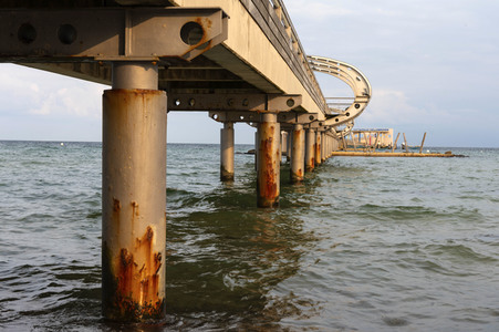 Die Seebrücke in Kellenhusen