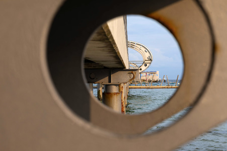 Die Seebrücke in Kellenhusen
