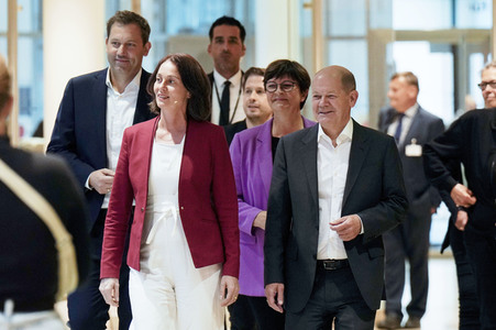 Vorstellung der SPD-Spitzenkandidatin Katarina Barley zur Europawahl in Berlin