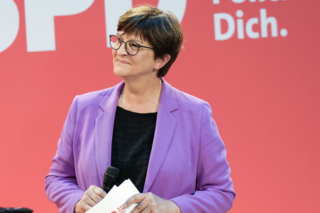 Vorstellung der SPD-Spitzenkandidatin Katarina Barley zur Europawahl in Berlin