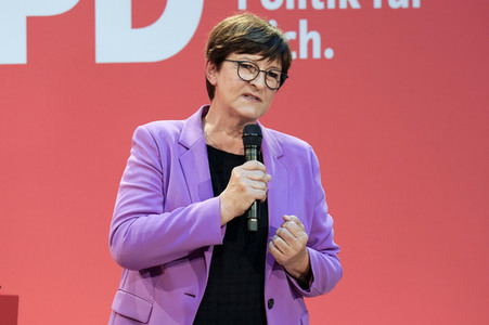 Vorstellung der SPD-Spitzenkandidatin Katarina Barley zur Europawahl in Berlin