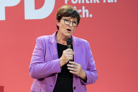 Vorstellung der SPD-Spitzenkandidatin Katarina Barley zur Europawahl in Berlin