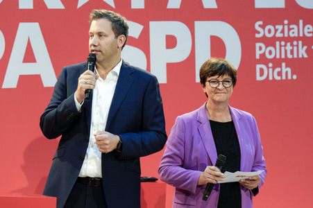 Vorstellung der SPD-Spitzenkandidatin Katarina Barley zur Europawahl in Berlin
